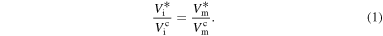 Equation (1)