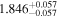${1.846}_{-0.057}^{+0.057}$