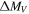 ${\rm{\Delta }}{M}_{V}$