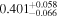 ${0.401}_{-0.066}^{+0.058}$