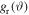 ${g}_{{\rm{r}}}(\vartheta )$