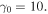 ${\gamma }_{0}=10.$