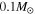 $0.1{M}_{\odot }$