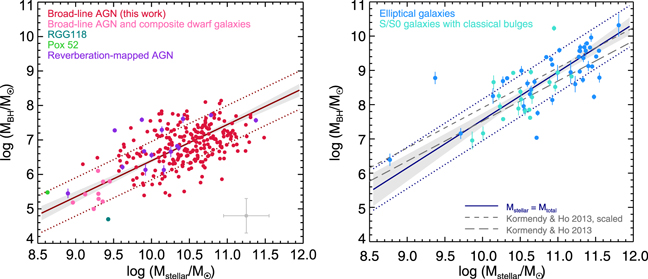 RELATIONS BETWEEN CENTRAL BLACK HOLE MASS AND TOTAL GALAXY STELLAR MASS ...