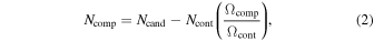 Equation (2)