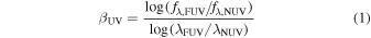 Equation (1)