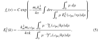 Equation (5)