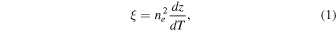 Equation (1)