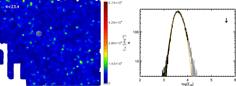 DISCOVERY OF A GALAXY CLUSTER WITH A VIOLENTLY STARBURSTING