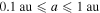 $0.1\,{\rm{au}}\leqslant a\leqslant 1\,{\rm{au}}$