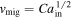 ${v}_{{\rm{mig}}}={{Ca}}_{{\rm{in}}}^{1/2}$