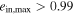 ${e}_{{\rm{in,max}}}\gt 0.99$
