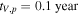 ${t}_{V,p}=0.1\,{\rm{year}}$