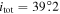 ${i}_{{\rm{tot}}}=39\buildrel{\circ}\over{.} 2$