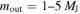 ${m}_{{\rm{out}}}=1\mbox{--}5\,{M}_{{\rm{J}}}$