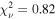 ${\chi }_{\nu }^{2}=0.82$