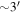 $\sim 3^{\prime} $