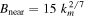 ${B}_{\mathrm{near}}=15\ {k}_{m}^{2/7}$