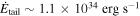 ${\dot{E}}_{\mathrm{tail}}\sim 1.1\times {10}^{34}\ \mathrm{erg}\,{{\rm{s}}}^{-1}$