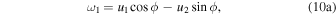 Equation (10a)