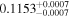 ${0.1153}_{-0.0007}^{+0.0007}$