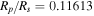 ${R}_{p}/{R}_{s}=0.11613$