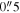 $0\buildrel{\prime\prime}\over{.} 5$