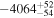 $-{4064}_{-54}^{+52}$
