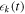 ${\epsilon }_{k}(t)$