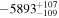 $-{5893}_{-109}^{+107}$