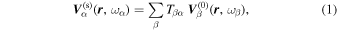 Equation (1)