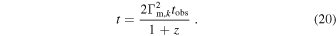 Equation (20)