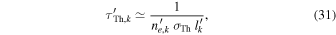 Equation (31)