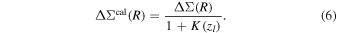 Equation (6)