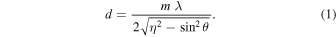 Equation (1)