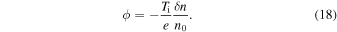 Equation (18)