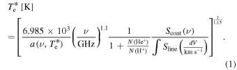 Equation (1)