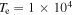 ${T}_{{\rm{e}}}=1\times {10}^{4}$