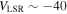 ${V}_{\mathrm{LSR}}\sim -40$