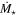 ${\dot{M}}_{\star }$
