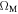 ${{\rm{\Omega }}}_{{\rm{M}}}$