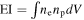 $\mathrm{EI}=\int {n}_{{\rm{e}}}{n}_{{\rm{p}}}{dV}$