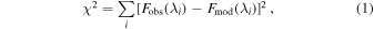 Equation (1)
