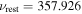 ${\nu }_{\mathrm{rest}}=357.926$