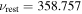 ${\nu }_{\mathrm{rest}}=358.757$