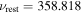 ${\nu }_{\mathrm{rest}}=358.818$
