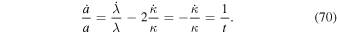 Equation (70)