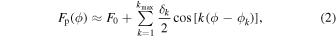 Equation (2)