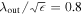 ${\lambda }_{\mathrm{out}}/\sqrt{\epsilon }=0.8$