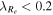 ${\lambda }_{{R}_{e}}\lt 0.2$